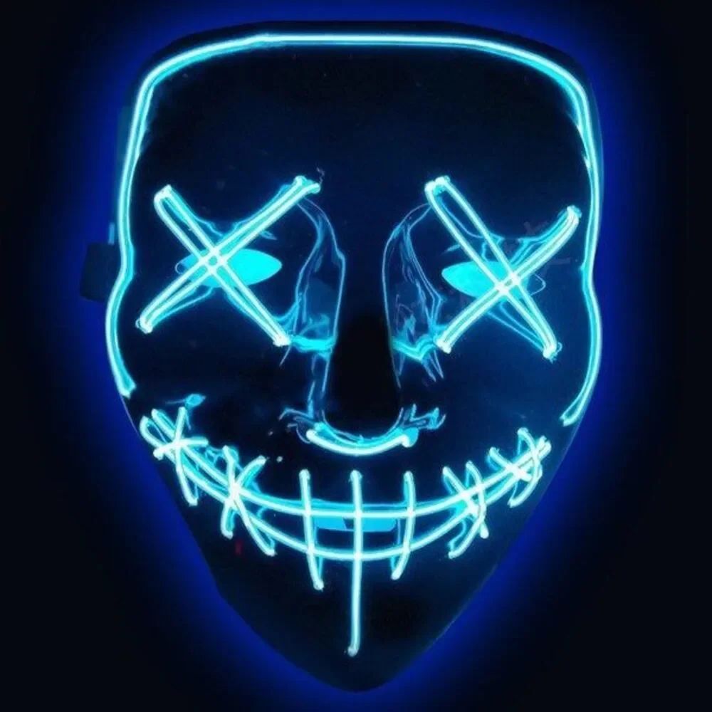 Halloween Purge LED Light Up Mask